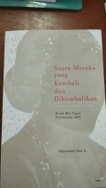Suara mereka yang kembali dan  dikembalikan : kisah eks tapol perempuan 1965 tahun 2023