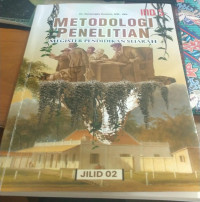 Metodologi penelitian : magister pendidikan sejarah jilid 02 tahun 2023