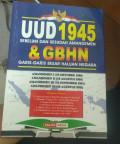 UUD 1945 sebelum dan sesudah amandemen dan GBHN garis-garis besar haluan negara tahun 2024 (cetakan ke 9, cover biru muda)