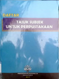 Daftar tajuk subjek untuk perpustakaan tahun 2013