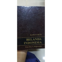 Kamus umum belanda indonesia tahun 1999